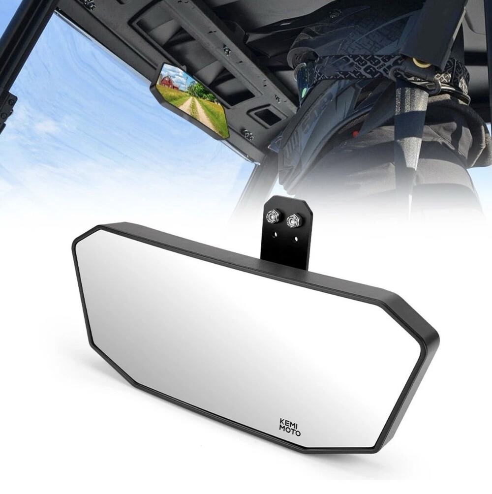 KEMIMOTO Rear View Mirror for Polaris Ranger 1000 Crew XP 1000/500/570/900 17-26